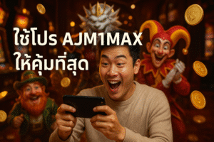 ใช้โปร AJM1MAX ให้คุ้มที่สุด